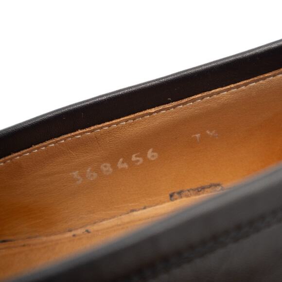 1050$ Gucci Men's GG Interlocking Black Leather Penny Loafers 8 US / 41 - Picture 14 of 16